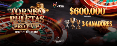 Torneo de Ruletas promotion banner
